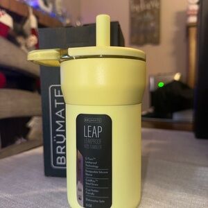 BrüMate Yellow Kids Leap 12oz Tumbler